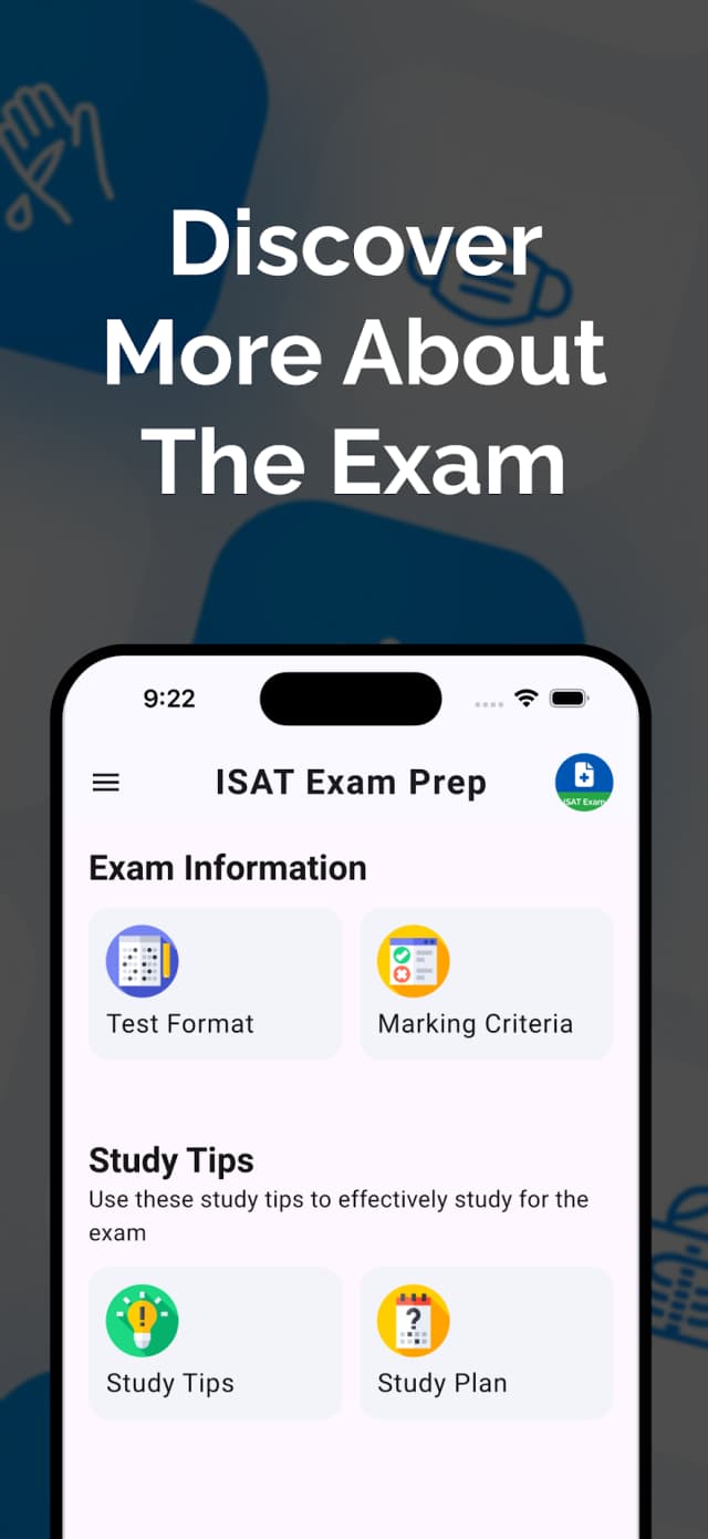 ISAT Exam Prep App Screenshot 3